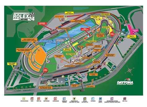 Rolex 24 seating plan